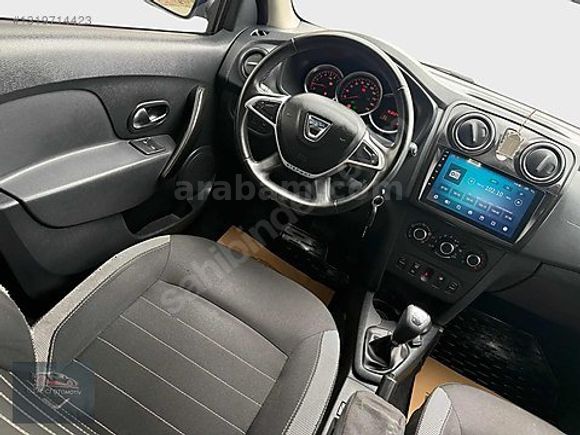 GEMİCİ'DEN-2017 SANDERO STEPWAY-1.5 DCİ OTOMATİK-HATASIZ BOYASIZ