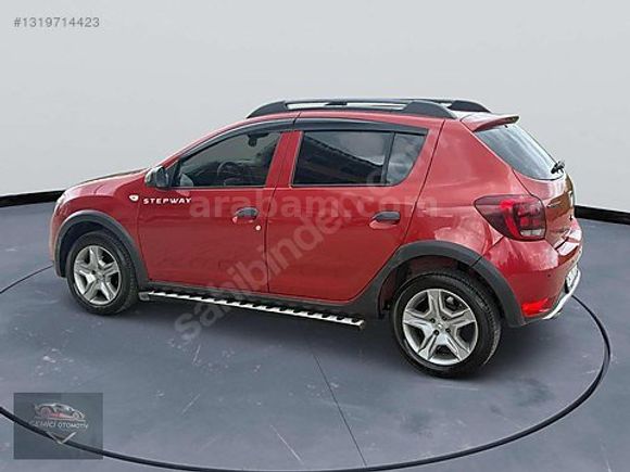 GEMİCİ'DEN-2017 SANDERO STEPWAY-1.5 DCİ OTOMATİK-HATASIZ BOYASIZ