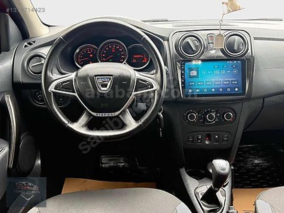 GEMİCİ'DEN-2017 SANDERO STEPWAY-1.5 DCİ OTOMATİK-HATASIZ BOYASIZ