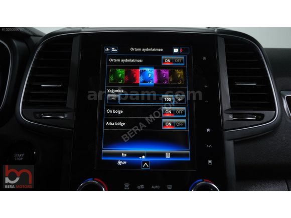 RENAULT KOLEOS CAM TAVAN ISITMA SOĞUTMA GERİ GÖRÜŞ ELKTRKLİ BGAJ