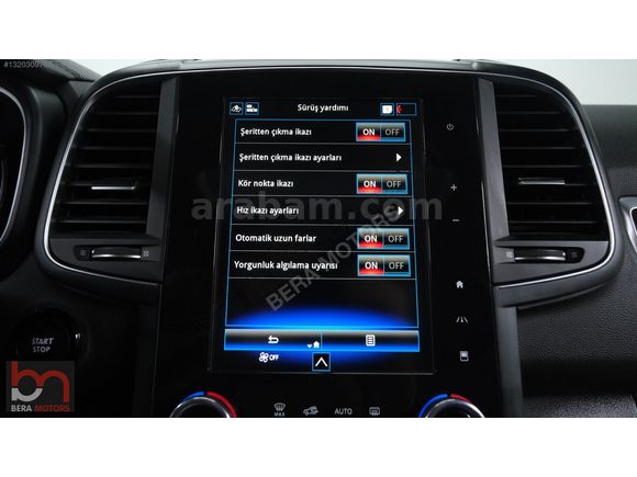 RENAULT KOLEOS CAM TAVAN ISITMA SOĞUTMA GERİ GÖRÜŞ ELKTRKLİ BGAJ