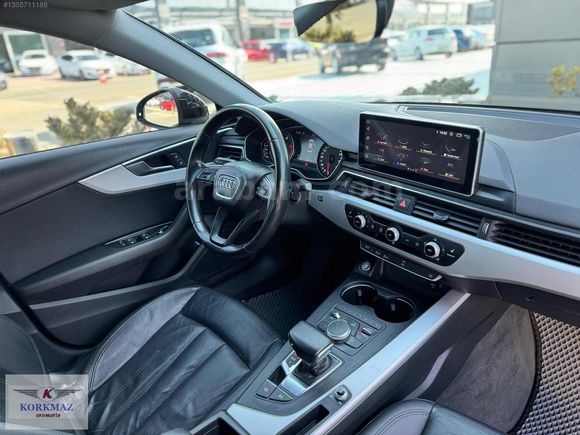 2016 AUDİ A4 SEDAN DİZEL 168BİNDE 2 PARÇA BOYALI DOUBLE EKRAN