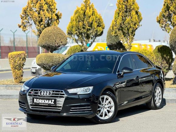 2016 AUDİ A4 SEDAN DİZEL 168BİNDE 2 PARÇA BOYALI DOUBLE EKRAN