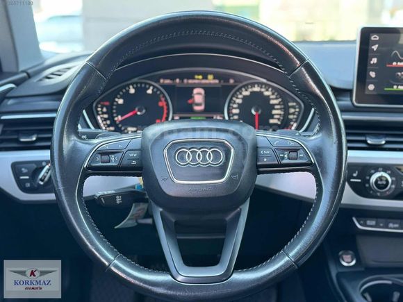 2016 AUDİ A4 SEDAN DİZEL 168BİNDE 2 PARÇA BOYALI DOUBLE EKRAN