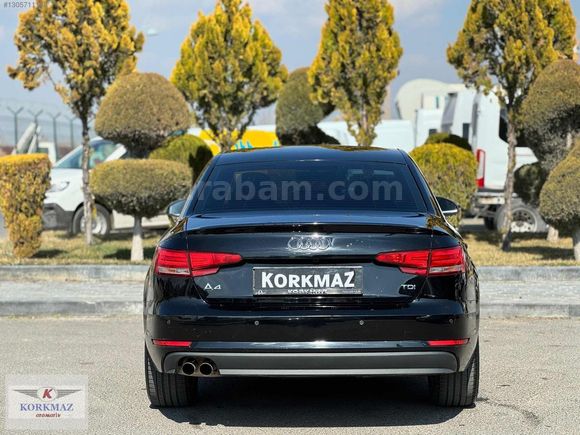 2016 AUDİ A4 SEDAN DİZEL 168BİNDE 2 PARÇA BOYALI DOUBLE EKRAN