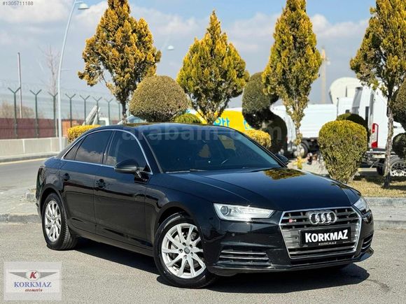2016 AUDİ A4 SEDAN DİZEL 168BİNDE 2 PARÇA BOYALI DOUBLE EKRAN