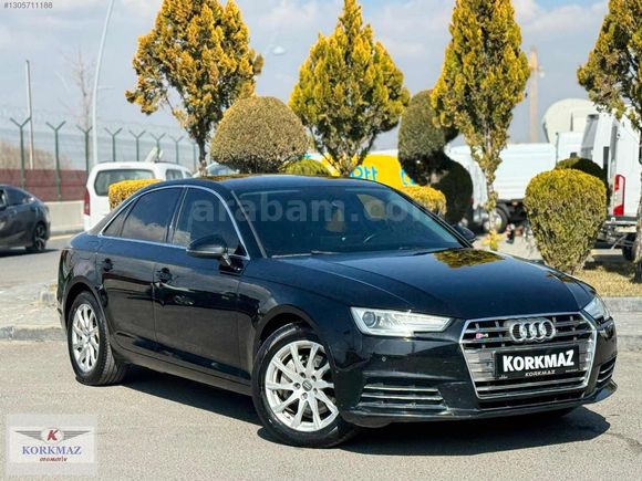 2016 AUDİ A4 SEDAN DİZEL 168BİNDE 2 PARÇA BOYALI DOUBLE EKRAN