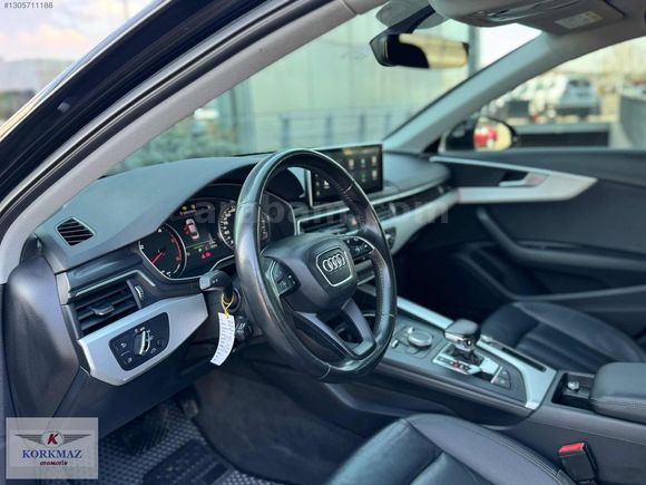 2016 AUDİ A4 SEDAN DİZEL 168BİNDE 2 PARÇA BOYALI DOUBLE EKRAN