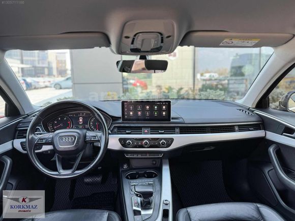 2016 AUDİ A4 SEDAN DİZEL 168BİNDE 2 PARÇA BOYALI DOUBLE EKRAN