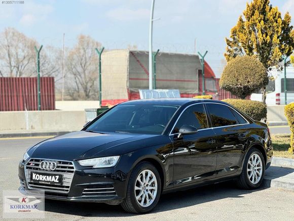 2016 AUDİ A4 SEDAN DİZEL 168BİNDE 2 PARÇA BOYALI DOUBLE EKRAN
