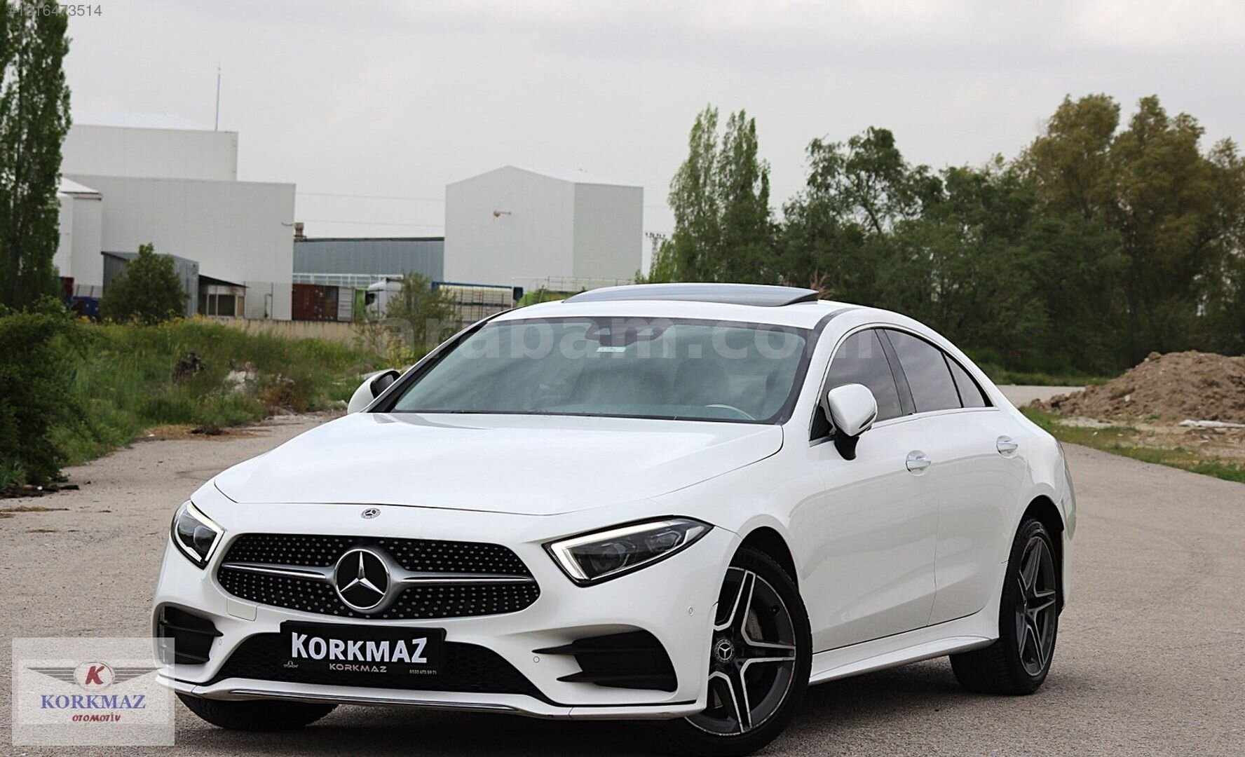 Galeriden Mercedes - Benz CLS 400 D 2018 Model Ankara 145.000 km Beyaz 3
