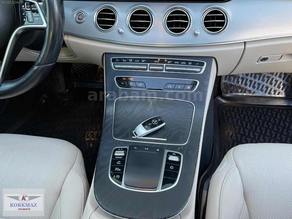 2020 E200d AVANGARD YENİ KASA SİYAH-BEJ 132BİNDE COMMAND EKRAN