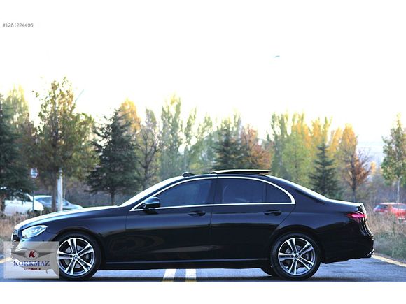 2020 E200d AVANGARD YENİ KASA SİYAH-BEJ 132BİNDE COMMAND EKRAN