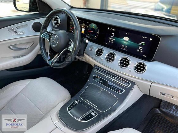 2020 E200d AVANGARD YENİ KASA SİYAH-BEJ 132BİNDE COMMAND EKRAN