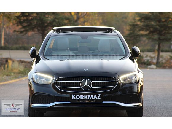 2020 E200d AVANGARD YENİ KASA SİYAH-BEJ 132BİNDE COMMAND EKRAN