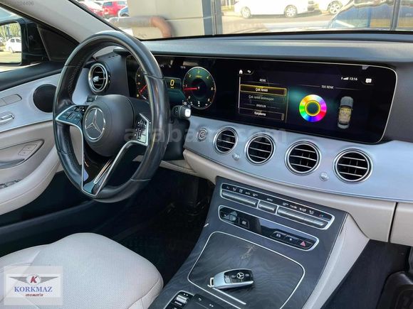 2020 E200d AVANGARD YENİ KASA SİYAH-BEJ 132BİNDE COMMAND EKRAN