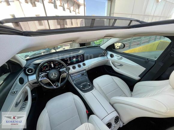 2020 E200d AVANGARD YENİ KASA SİYAH-BEJ 132BİNDE COMMAND EKRAN