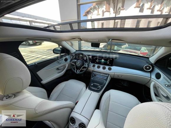 2020 E200d AVANGARD YENİ KASA SİYAH-BEJ 132BİNDE COMMAND EKRAN