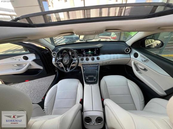 2020 E200d AVANGARD YENİ KASA SİYAH-BEJ 132BİNDE COMMAND EKRAN