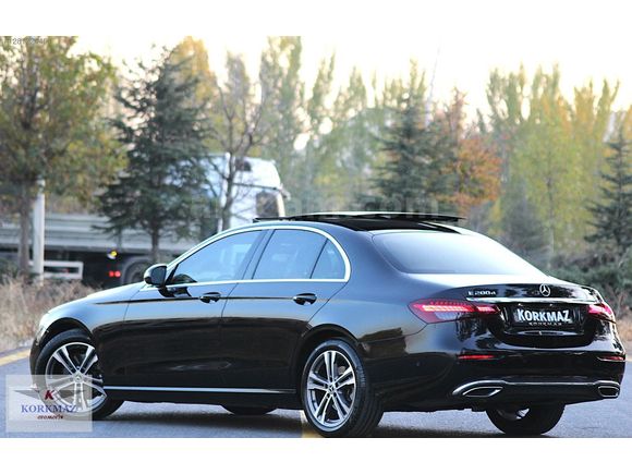 2020 E200d AVANGARD YENİ KASA SİYAH-BEJ 132BİNDE COMMAND EKRAN