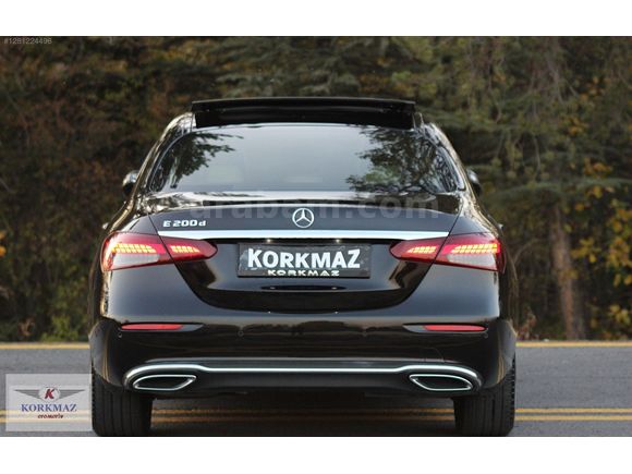 2020 E200d AVANGARD YENİ KASA SİYAH-BEJ 132BİNDE COMMAND EKRAN