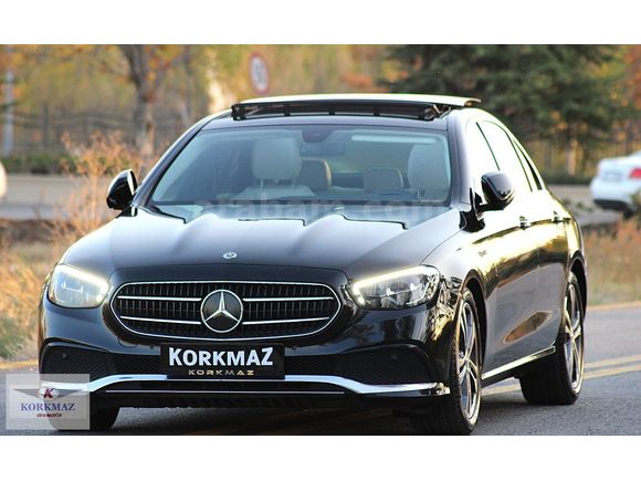 2020 E200d AVANGARD YENİ KASA SİYAH-BEJ 132BİNDE COMMAND EKRAN
