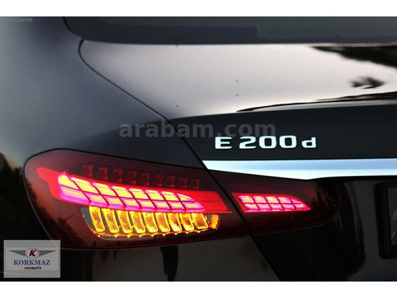 2020 E200d AVANGARD YENİ KASA SİYAH-BEJ 132BİNDE COMMAND EKRAN
