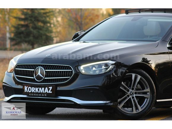 2020 E200d AVANGARD YENİ KASA SİYAH-BEJ 132BİNDE COMMAND EKRAN