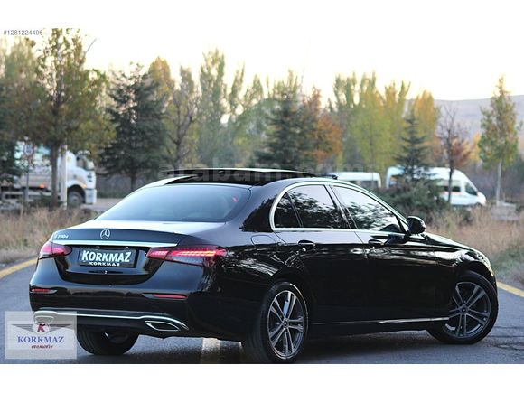 2020 E200d AVANGARD YENİ KASA SİYAH-BEJ 132BİNDE COMMAND EKRAN