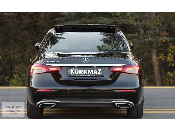 2020 E200d AVANGARD YENİ KASA SİYAH-BEJ 132BİNDE COMMAND EKRAN