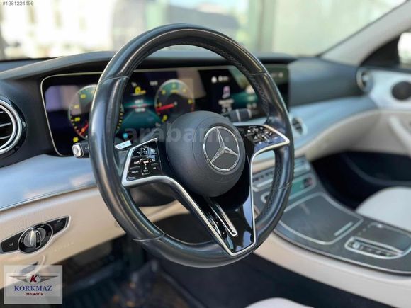 2020 E200d AVANGARD YENİ KASA SİYAH-BEJ 132BİNDE COMMAND EKRAN