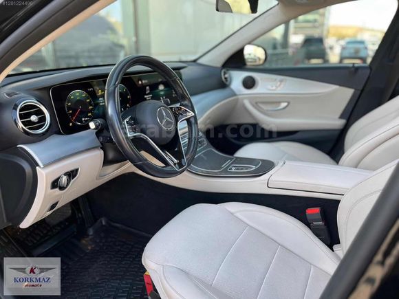 2020 E200d AVANGARD YENİ KASA SİYAH-BEJ 132BİNDE COMMAND EKRAN