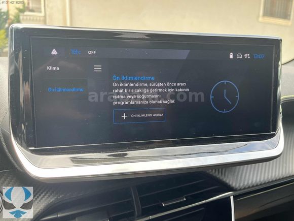 ANKA'DAN SADECE 19.400 KM HATASIZ GARANTİLİ e-208 GT CAM TAVAN