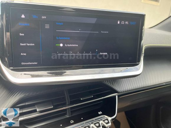 ANKA'DAN SADECE 19.400 KM HATASIZ GARANTİLİ e-208 GT CAM TAVAN