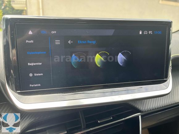 ANKA'DAN SADECE 19.400 KM HATASIZ GARANTİLİ e-208 GT CAM TAVAN