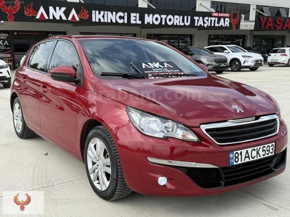 2014 PEUGEOT 308 1.2 ACTİVE BAKIMLI MASRAFSIZ