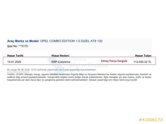 175BİN PEŞİNATLA SENETLE ÖDEME K.K 12 TAKSİT COMBO EDITION 130HP