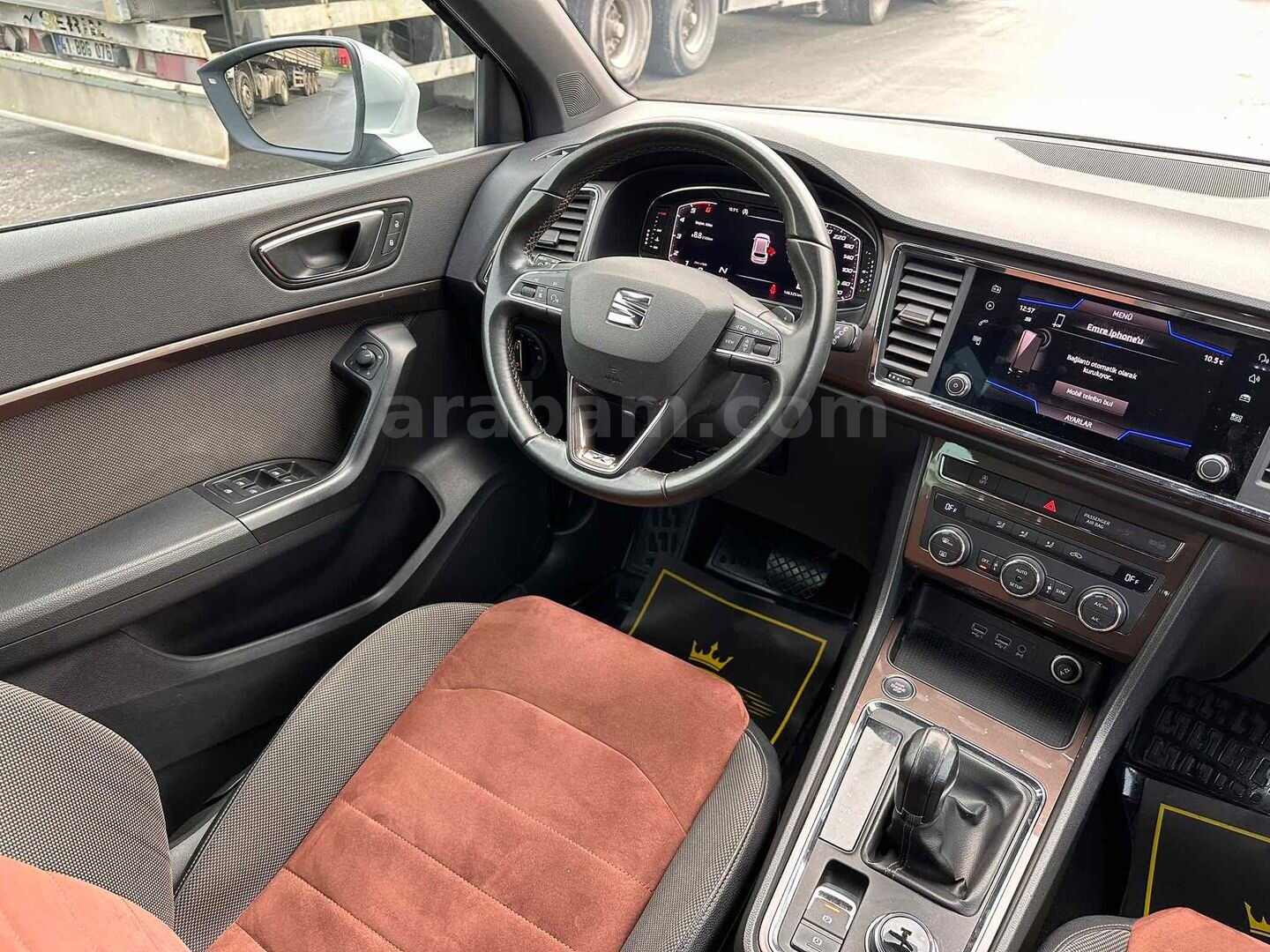 Sahibinden Seat Ateca 1.6 TDI Ecomotive Style 2020 Model Kocaeli 150.000 km Gri (Gümüş) 7