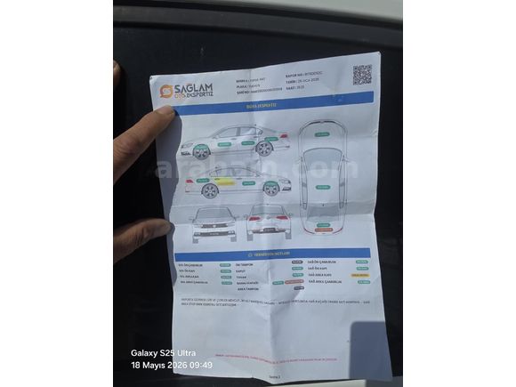 Galeriden Fiat Egea 1.4 Fire Easy 2017 Model Mardin