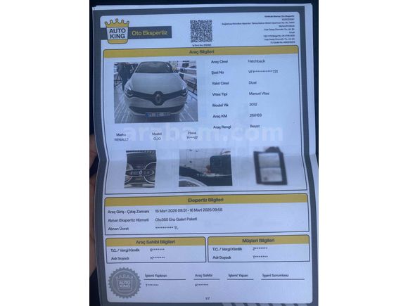 Sahibinden Hatasız Renault Clio İcon  