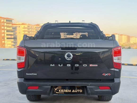 2023 MUSSO 2.2 PLATİNUM PLUS 4X4 HATASIZ SERVİS BAKIMLI 95 BİNDE+
