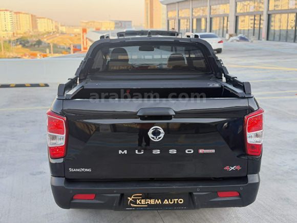 2023 MUSSO 2.2 PLATİNUM PLUS 4X4 HATASIZ SERVİS BAKIMLI 95 BİNDE+