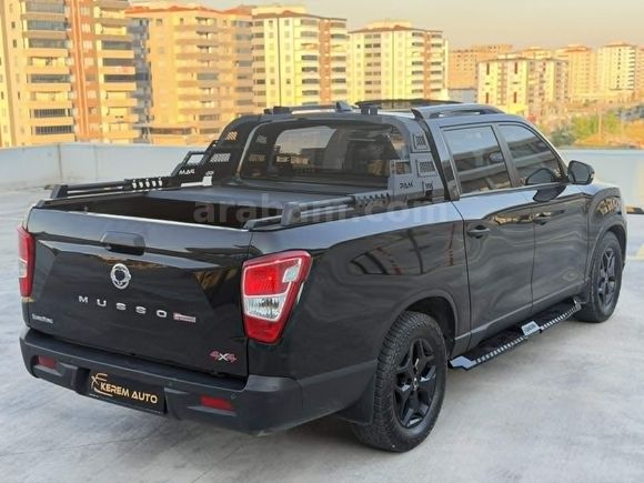 2023 MUSSO 2.2 PLATİNUM PLUS 4X4 HATASIZ SERVİS BAKIMLI 95 BİNDE+