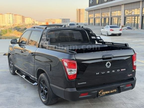 2023 MUSSO 2.2 PLATİNUM PLUS 4X4 HATASIZ SERVİS BAKIMLI 95 BİNDE+