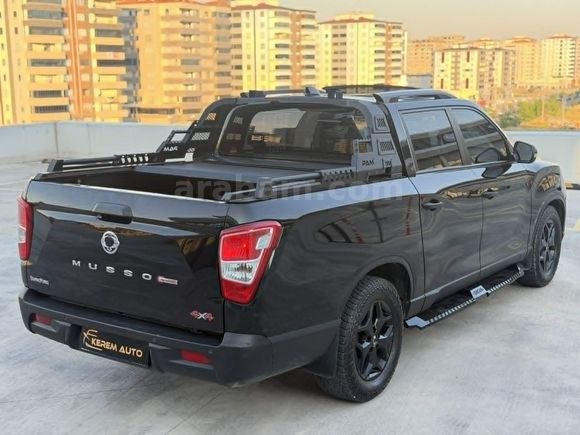 2023 MUSSO 2.2 PLATİNUM PLUS 4X4 HATASIZ SERVİS BAKIMLI 95 BİNDE+