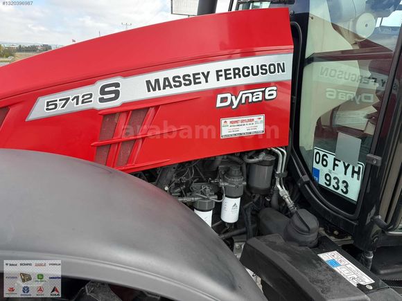 2021 MASSEY 5712 S DYNA-6 ÇOK TEMİZ BAKIMLI TRAKTÖR