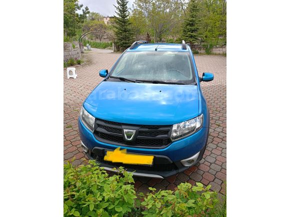 Sahibinden Dacia Sandero 1.5 dCi Stepway 2015 Model  86.000 km Mavi (metalik)