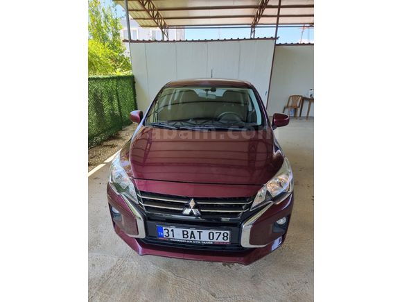 Sahibinden Mitsubishi Space Star 1.2 MIVEC 2021 Model Hatay 58.300 km Kırmızı