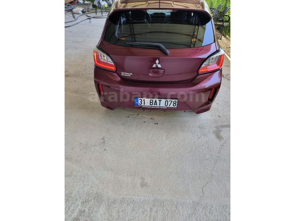 Sahibinden Mitsubishi Space Star 1.2 MIVEC 2021 Model Hatay 58.300 km Kırmızı