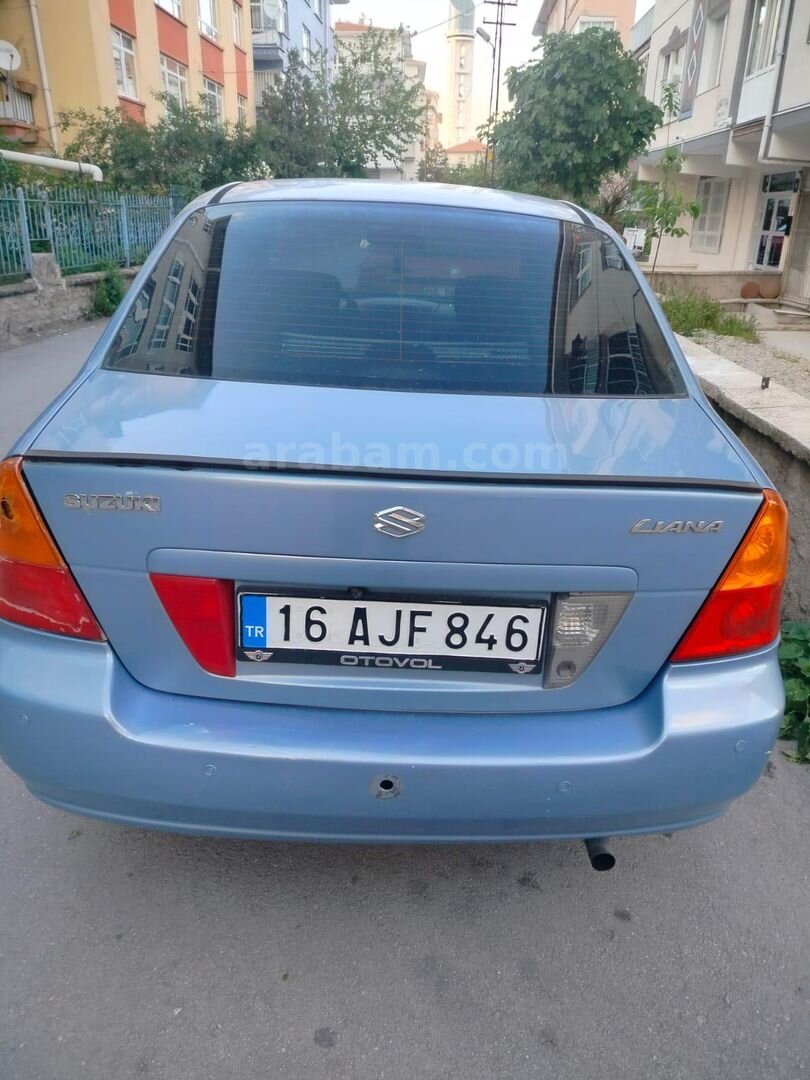 Sahibinden Suzuki Liana 1.6 GLX 2002 Model Ankara 299.000 km Mavi 5